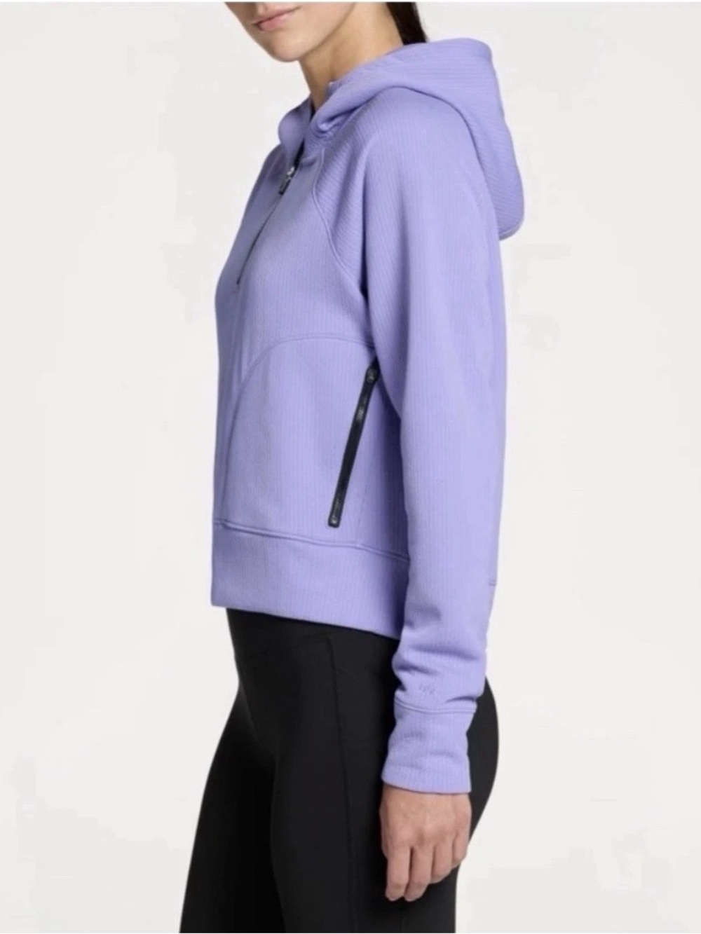 DSG Women's Purple Fleece Quarter-Zip